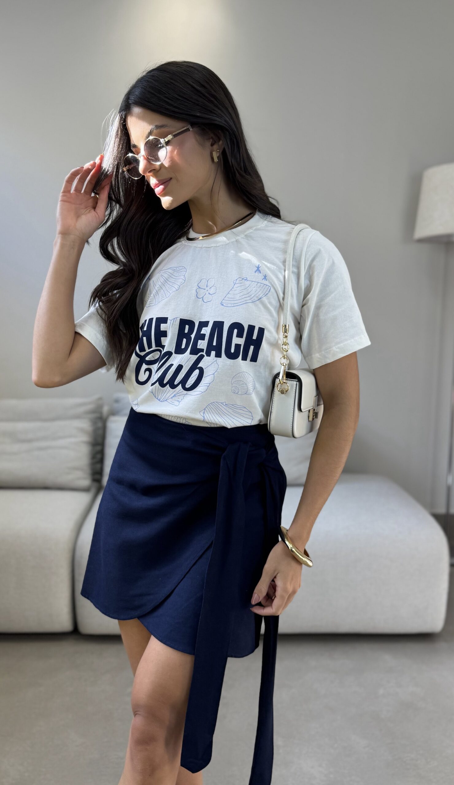 Short Saia Linho - Imagem 5