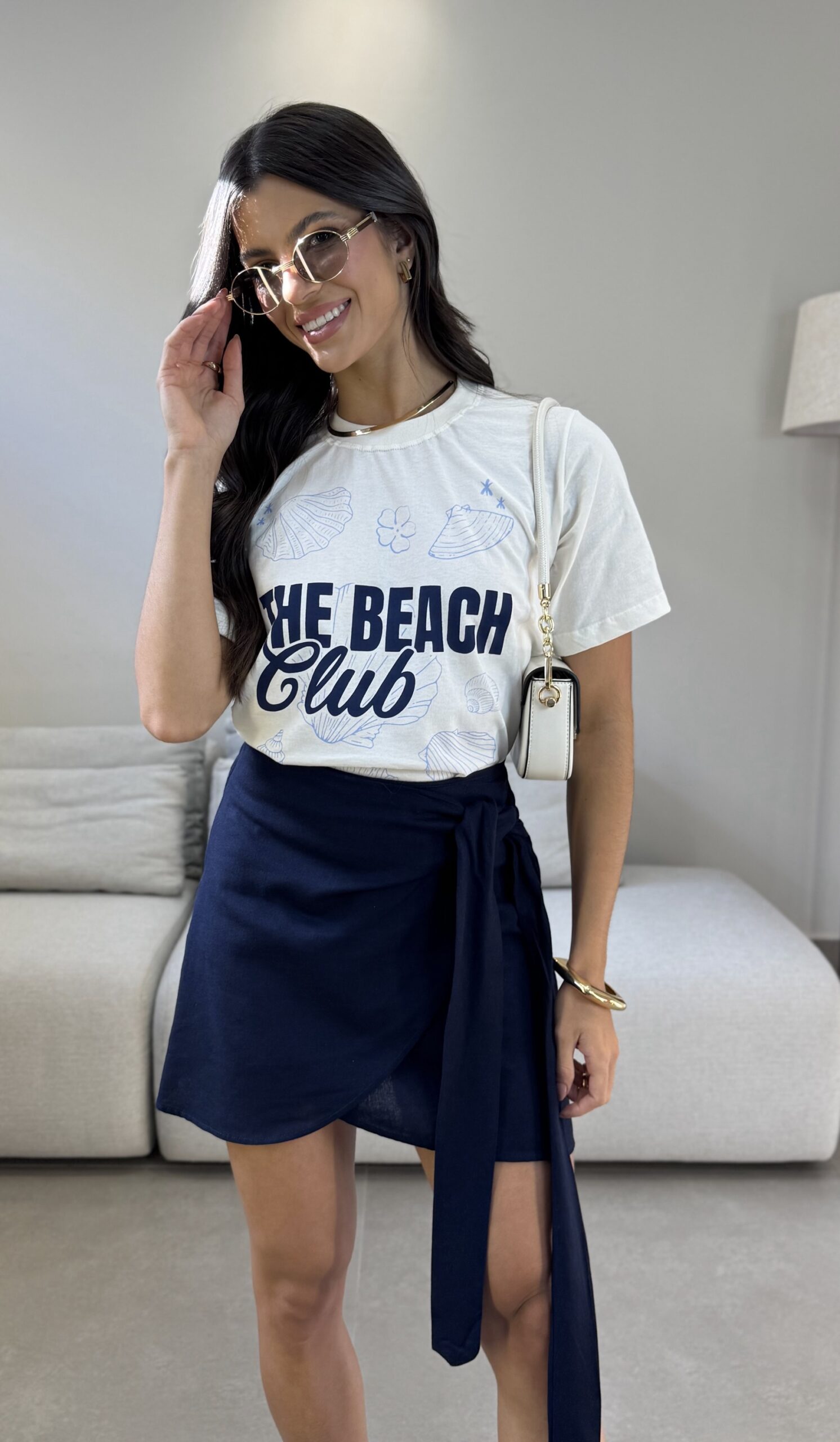 Short Saia Linho - Imagem 6