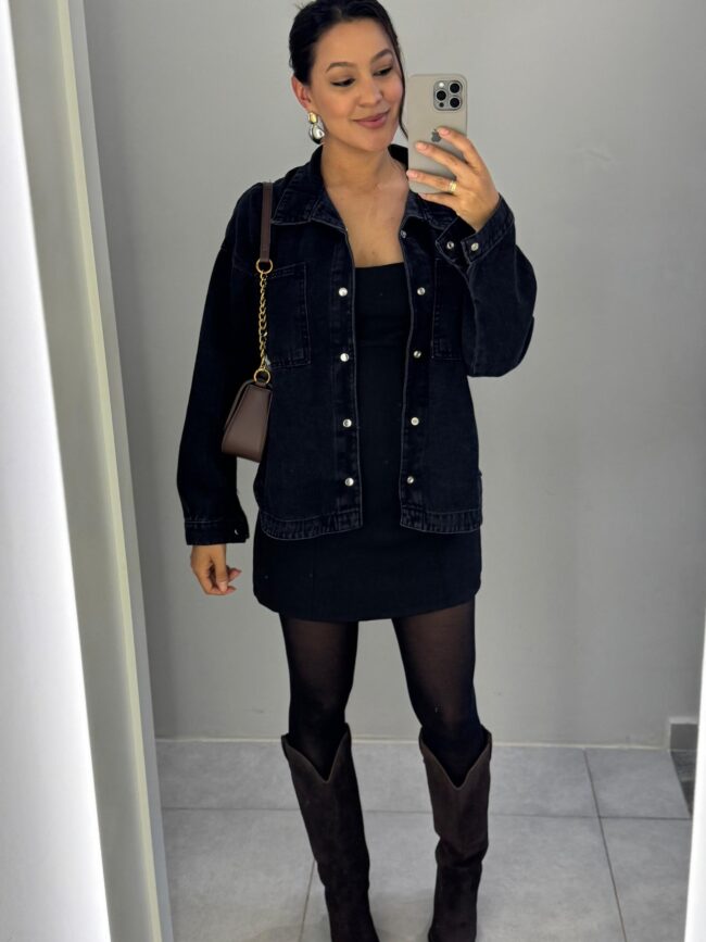 Jaqueta Jeans Alana