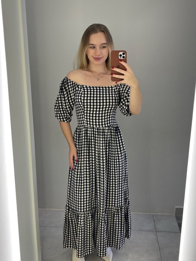 Vestido Xadrez Lu