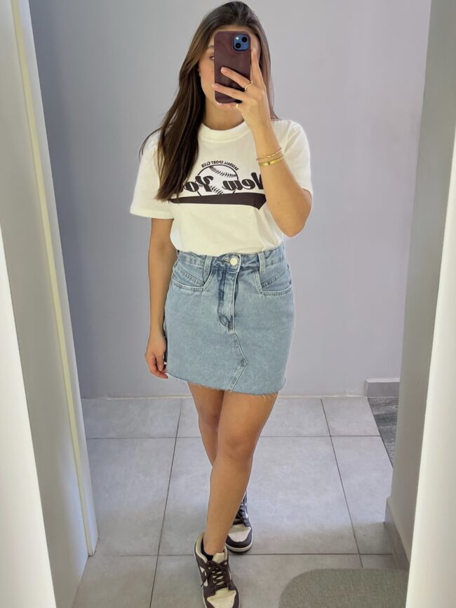 Saia Jeans Luna