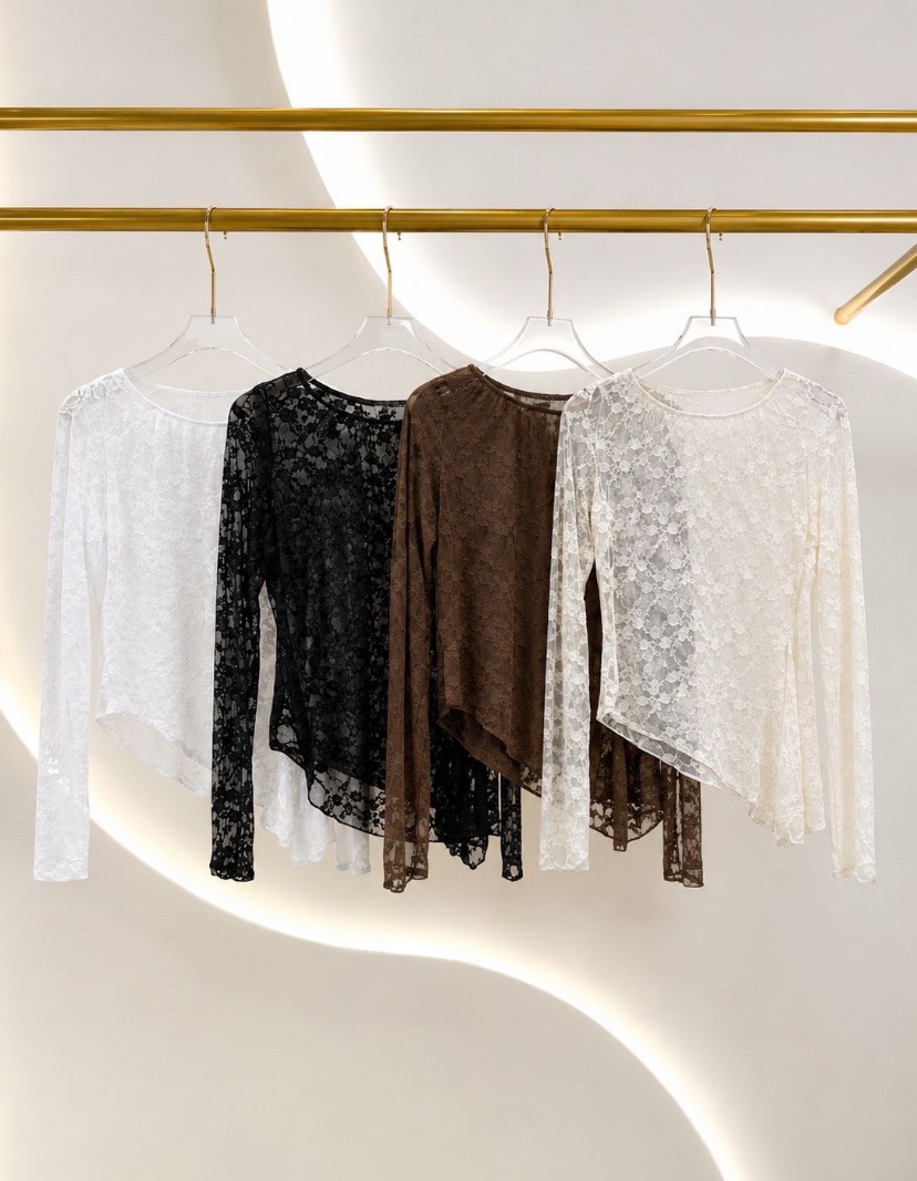Blusa Renda Assimétrica - Imagem 2