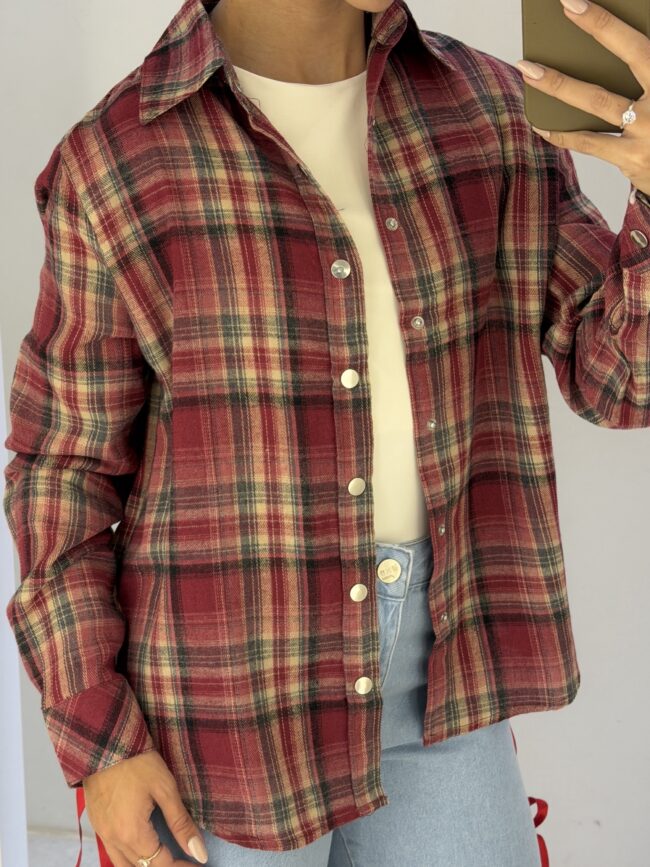 Camisa Xadrez Cris