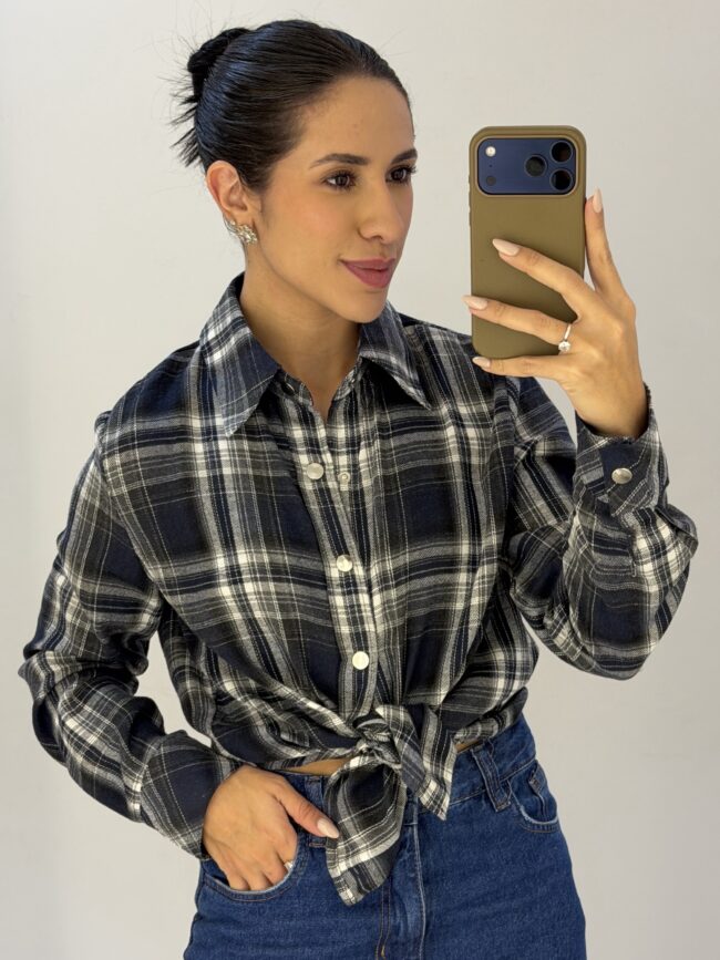 Camisa Xadrez Cris